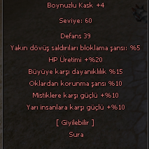  sura kaskı satılır vslik